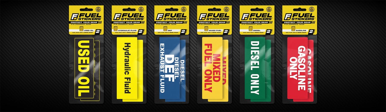 Best Selling Fuel Stickers | Equipment Labels – FuelStickers.com