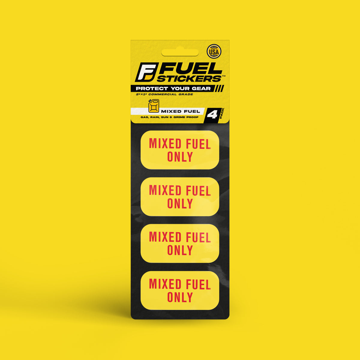 Clean Fuel Sticker No Ethanol Labels for Fuel Storage and Equipment | Fuel Stickers ...