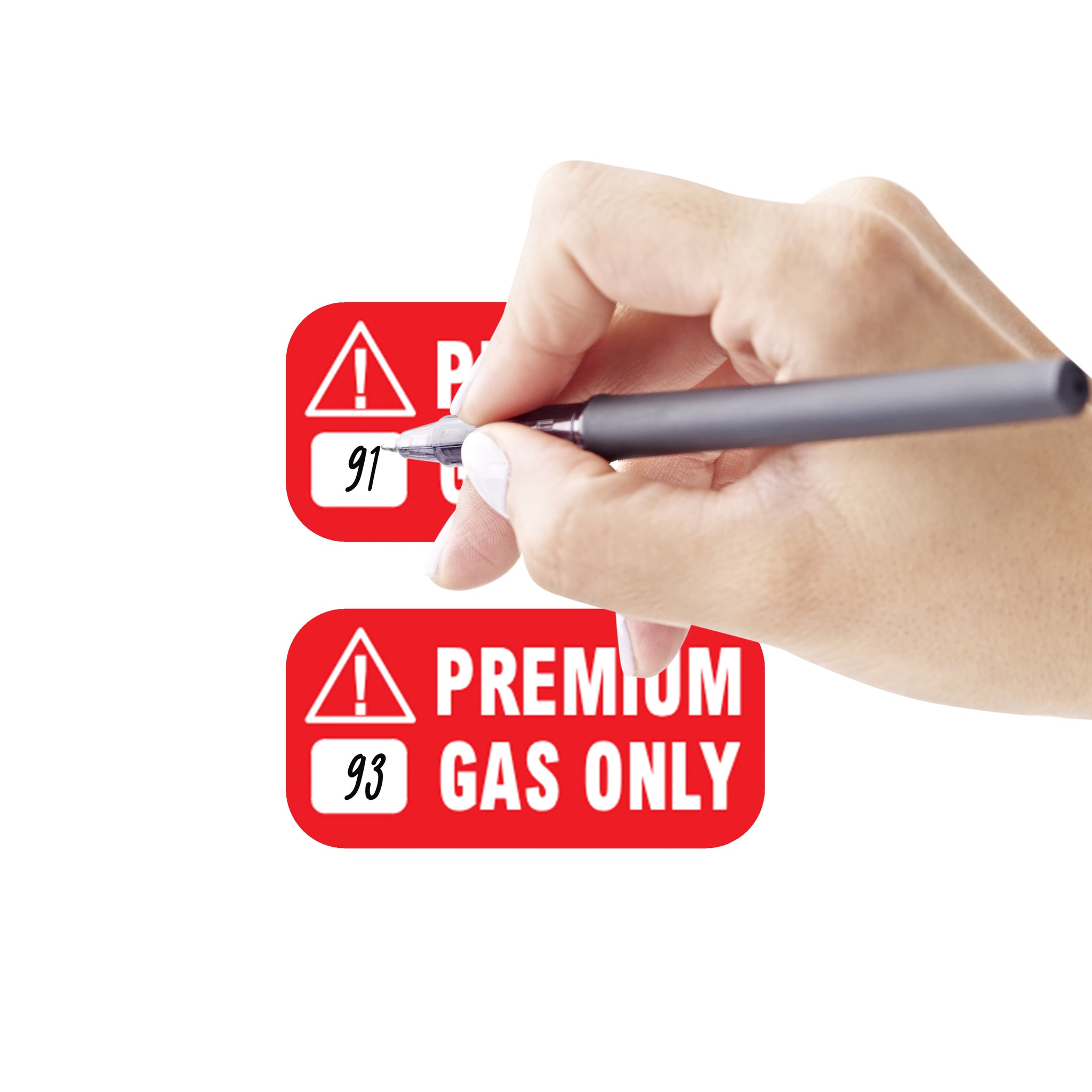 Gas Check Sticker Premium Gas Only Sticker - 2