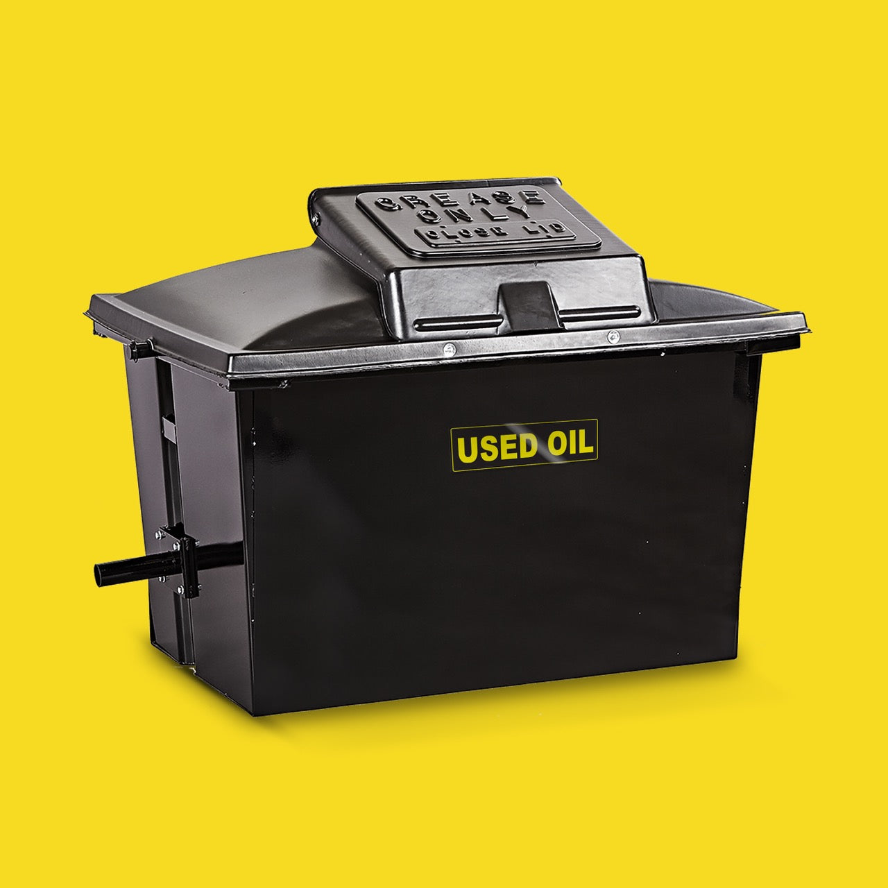 Waste Oil Sticker | 2"x6" | 2 Pack | USA Made