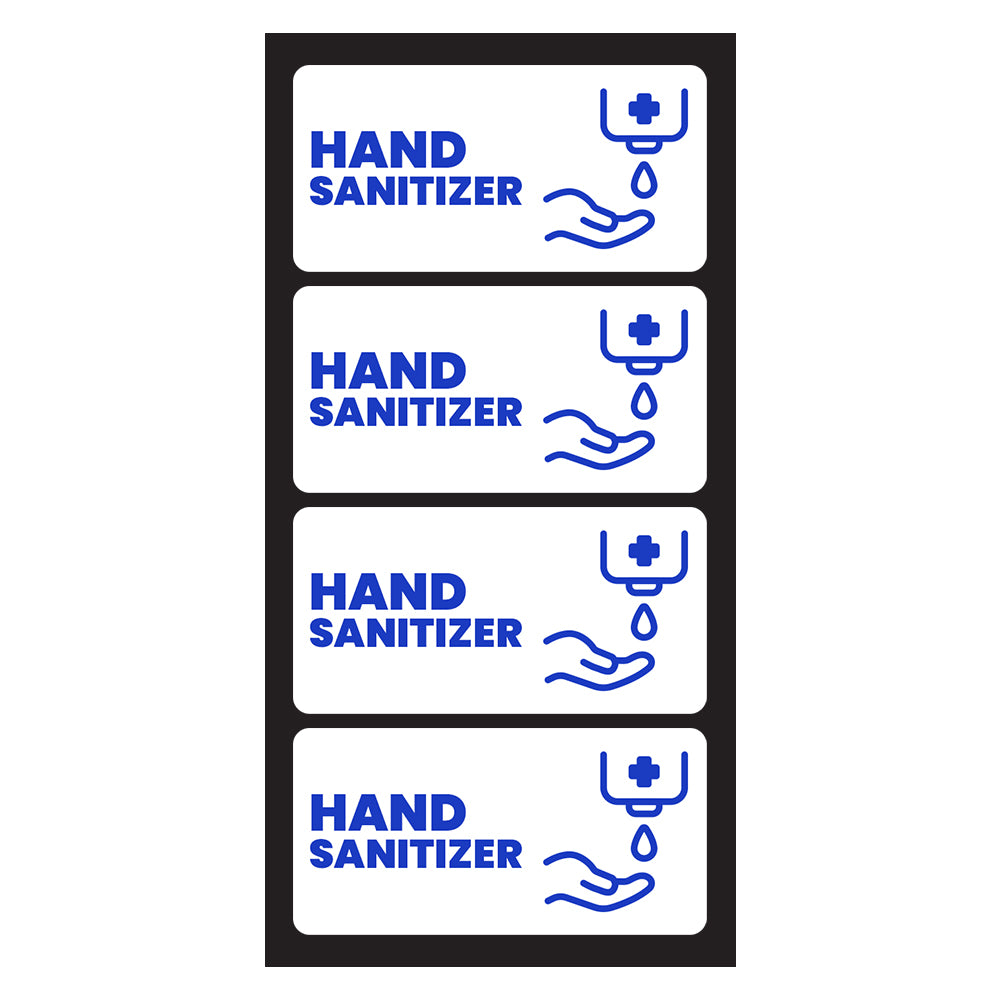 Commercial Hand Sanitizer Labels -For Use on Hand Sanitizer Dispensers ...