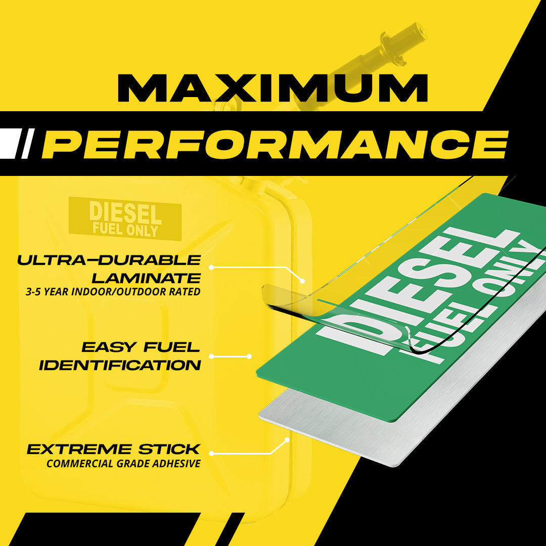 Fuel Sticker Variety Pack | Diesel, Gas, Mixed – FuelStickers.com
