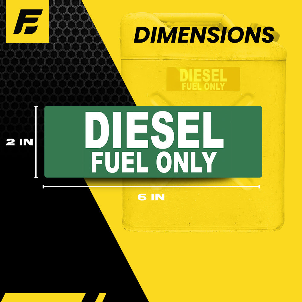 Def Deisel Sticker Diesel Only Stickers - 2