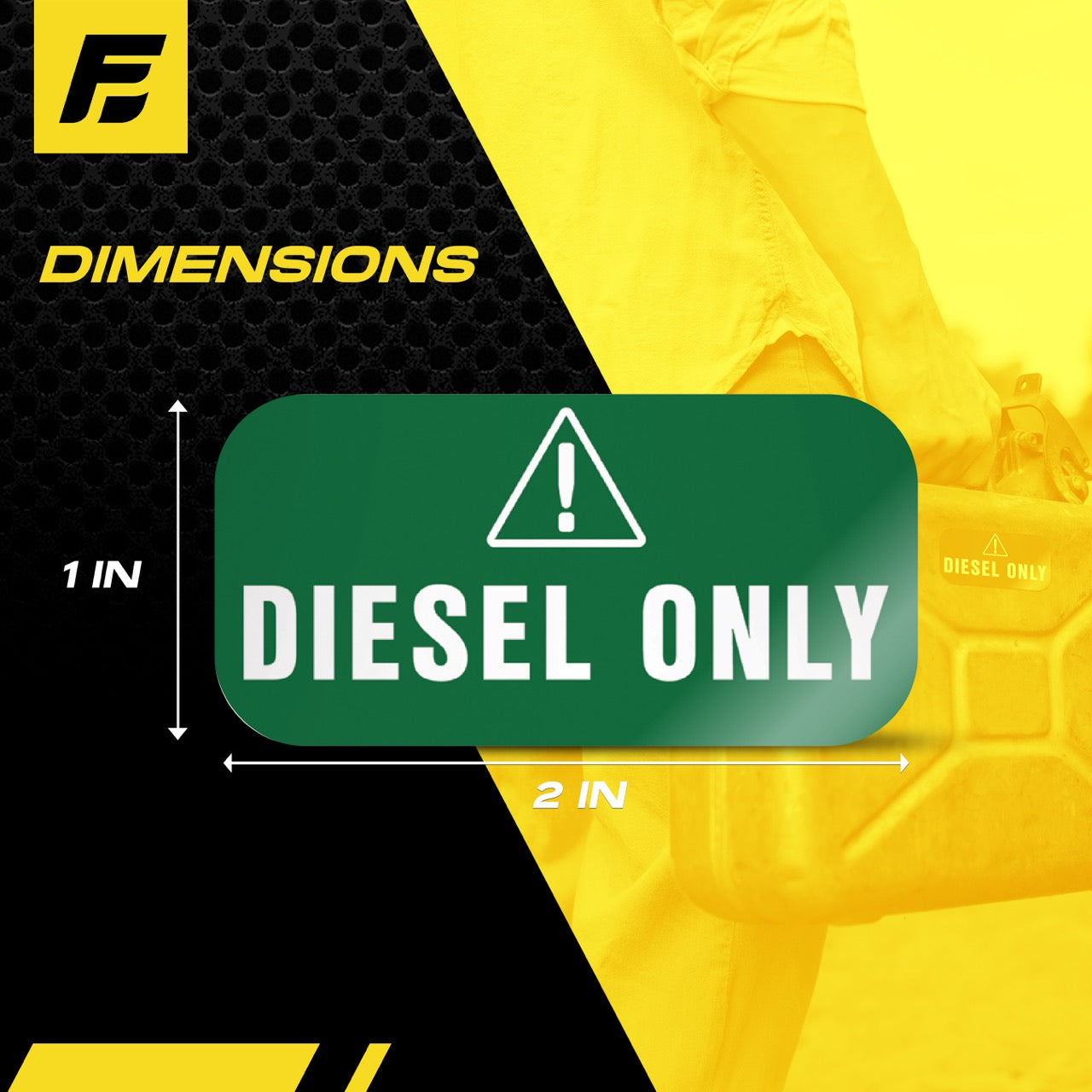 Diesel Only Stickers - 2