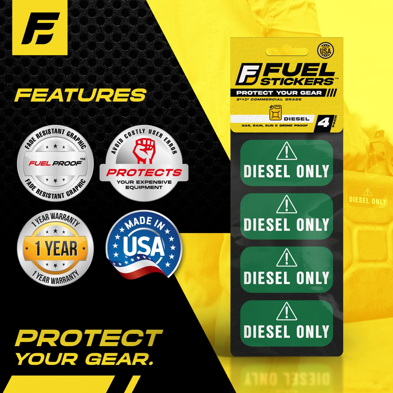 Diesel Only Stickers - 2