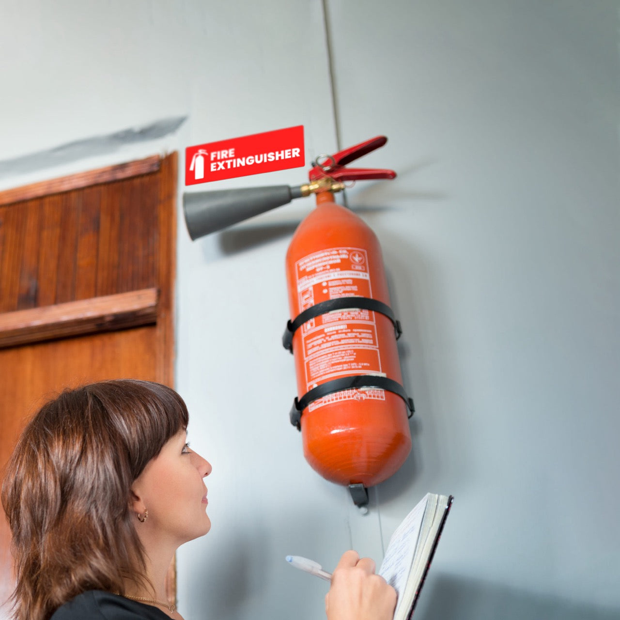 Fire Code Stickers Fire Extinguisher Stickers | 6x2 Labels 4 Pack – FuelStickers.com
