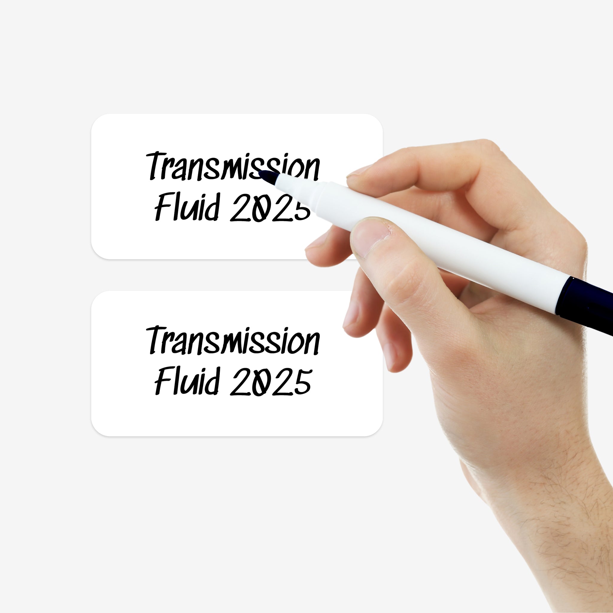 Blank Labels - Heavy-Duty - 2" x 1" Outdoor Rated Labels (4PK) - Write on Information