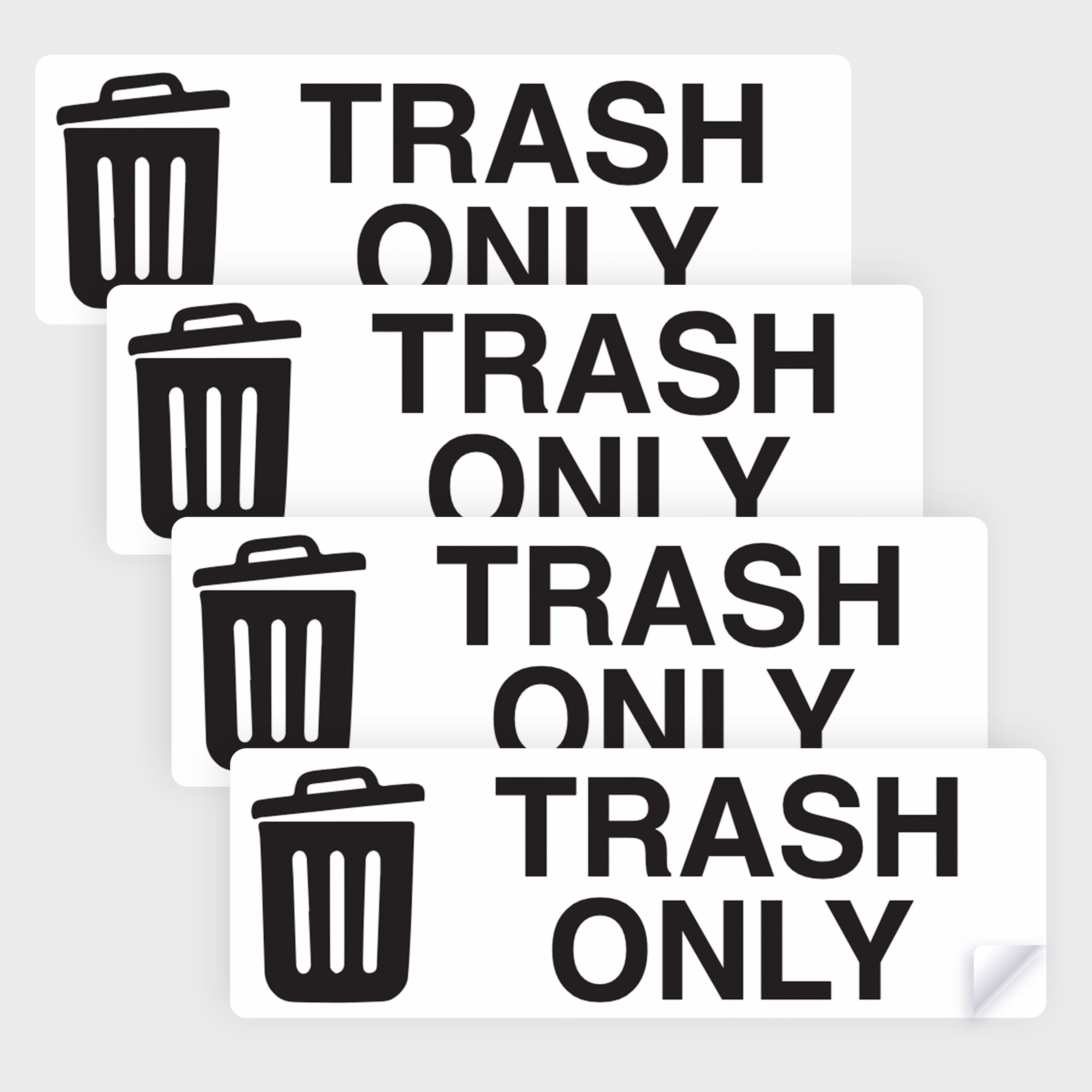 Trash Sign Printable