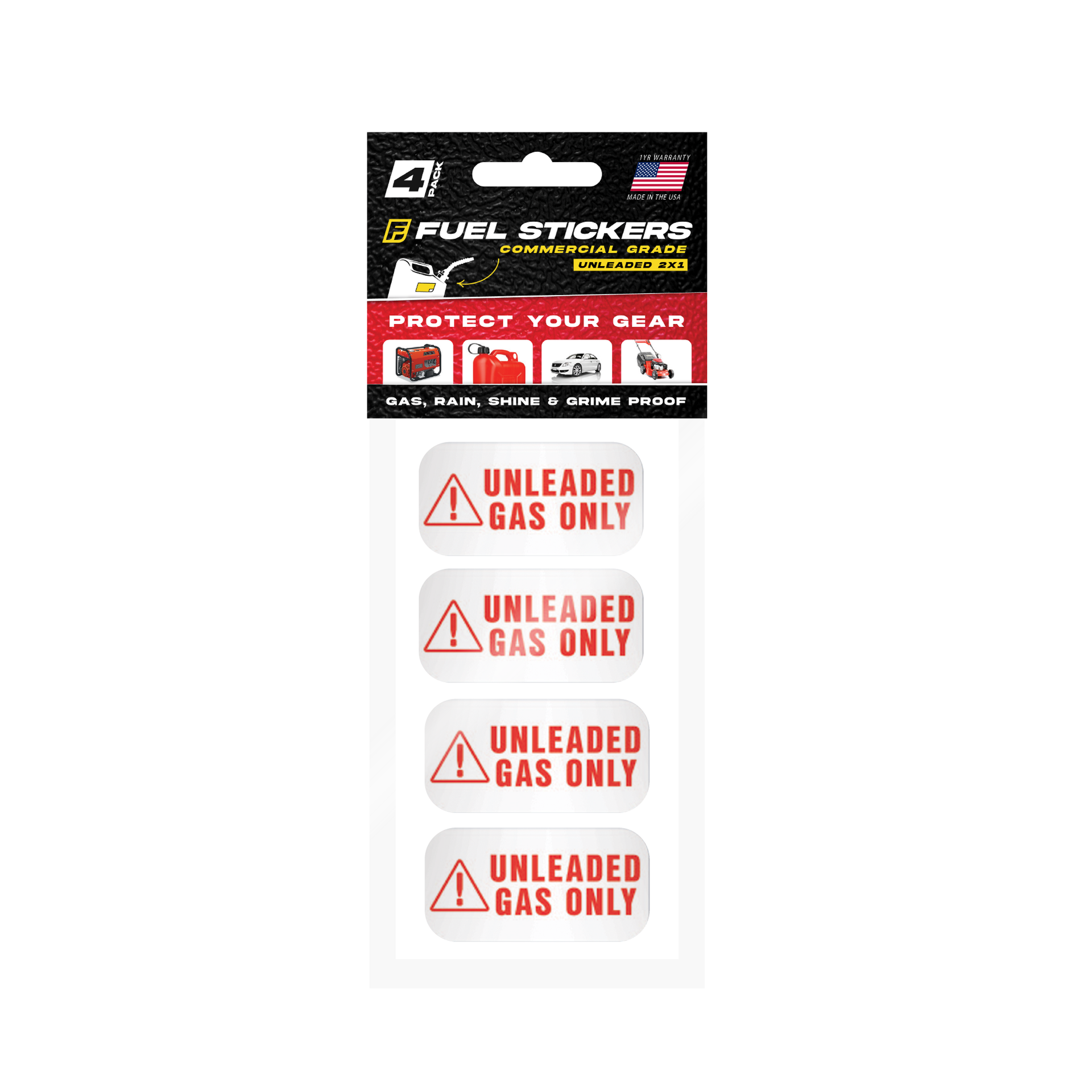 High-Quality Gasoline Stickers and Labels Online | Fuel Stickers ...