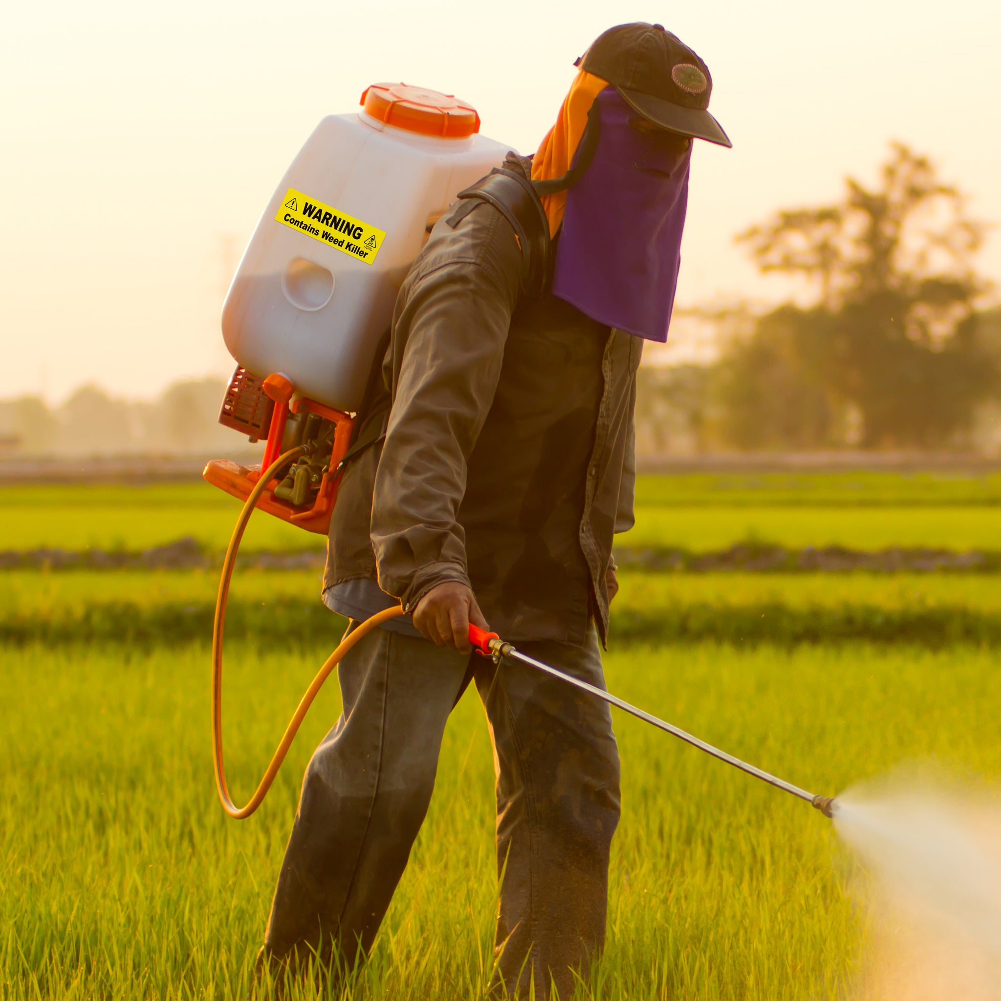 sprayer herbicide Pump Sprayer Warning Labels