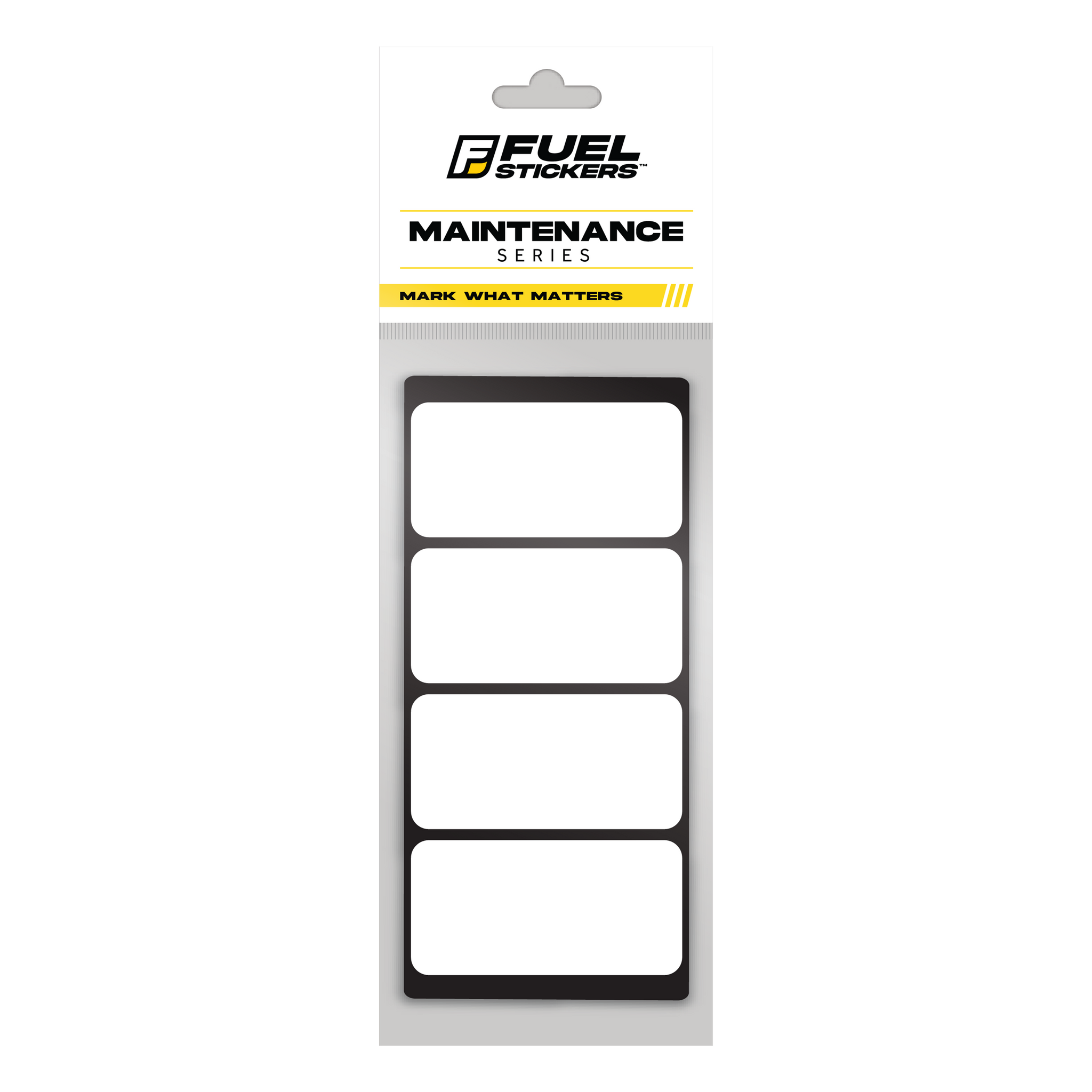 Blank Labels - Heavy-Duty - 2" x 1" Outdoor Rated Labels (4PK) - Write on Information
