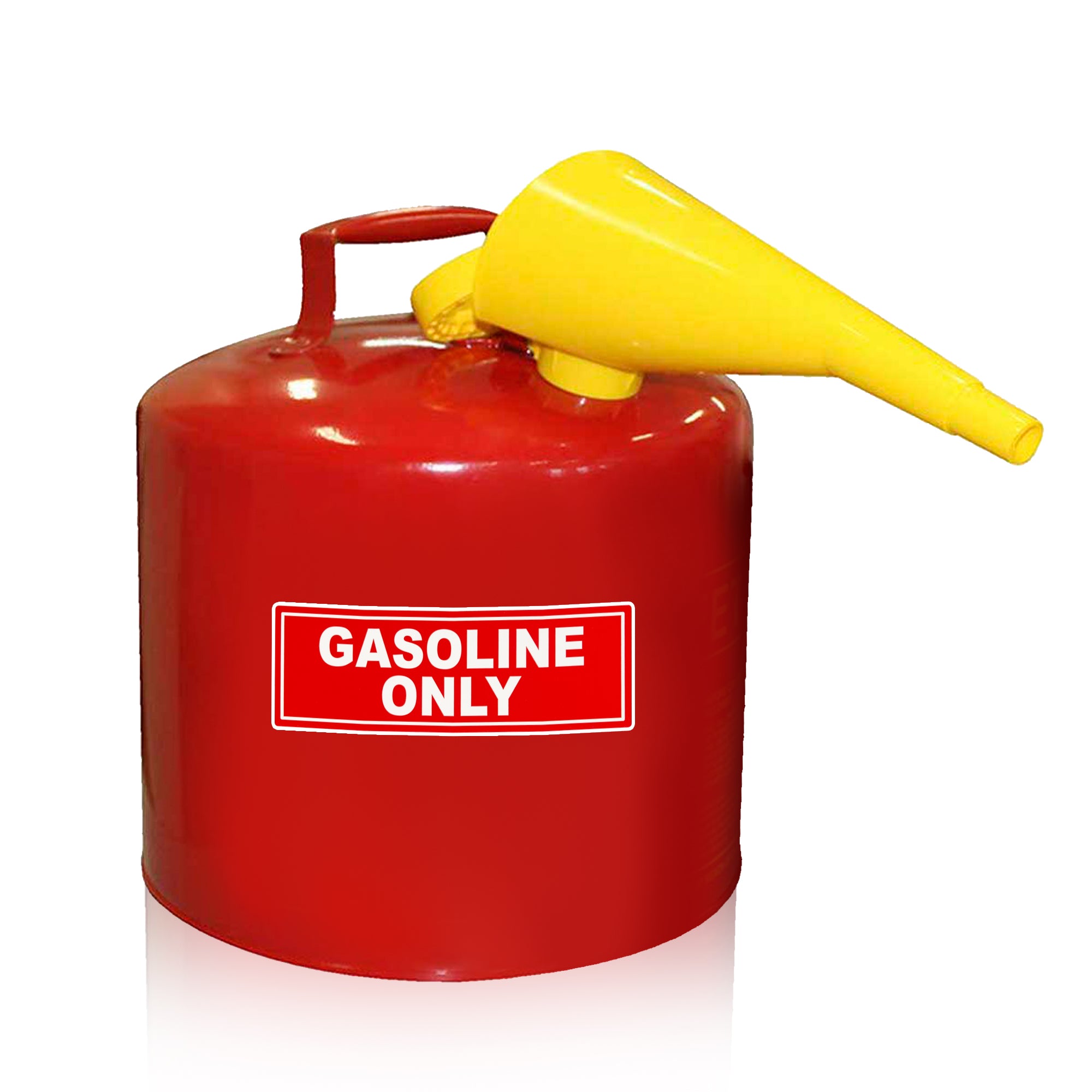 Gasoline Only Sticker | 2"x6" | 2 Pack