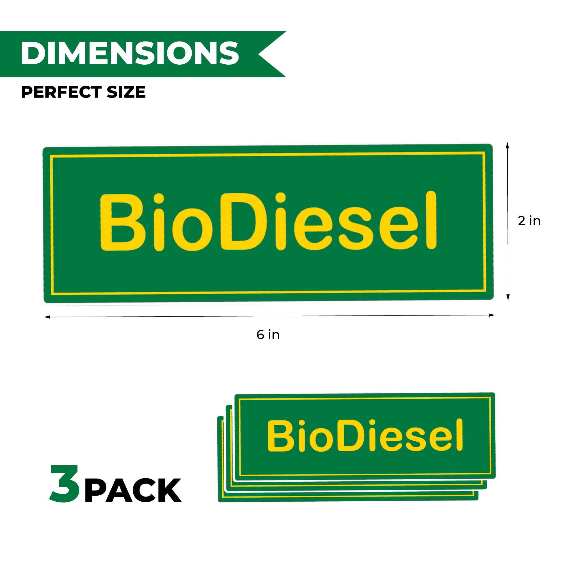Biodot Sticker Biodiesel Sticker - 2